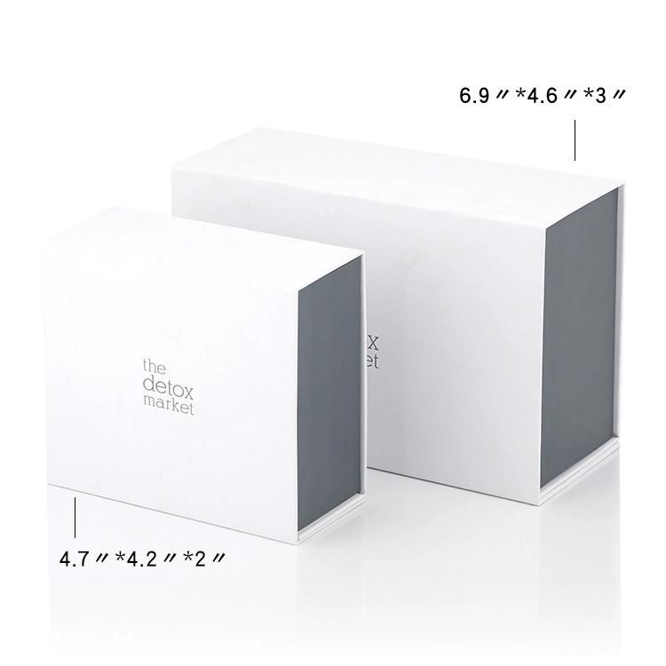 Wedding Favors Foldable Luxury White Box Magnetic Closure