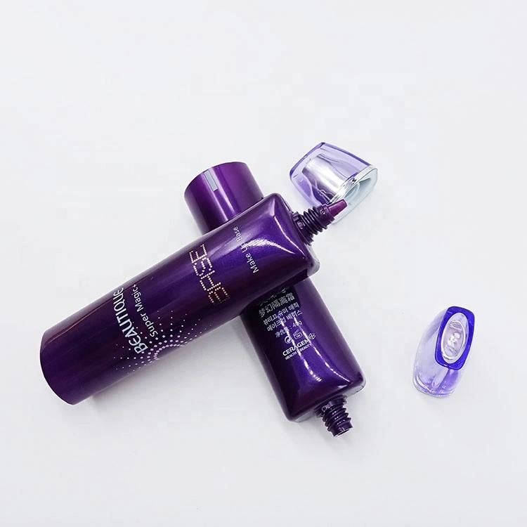 Plastic Tube with Screw Cap for Face Cream Cosmetic Packaging
