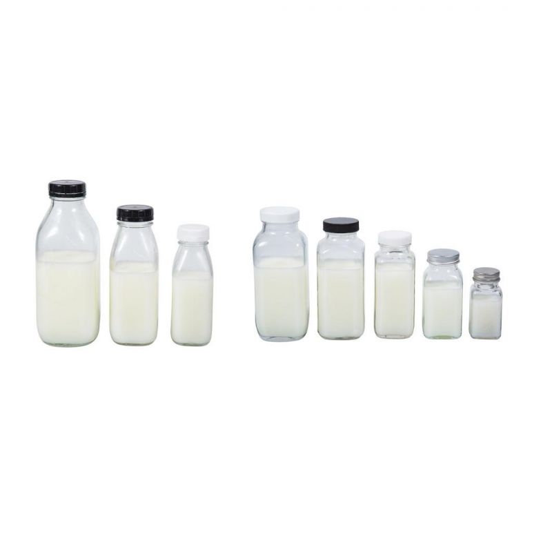 Wholesale Juice Beverage Glass Bottles for Milk 330ml