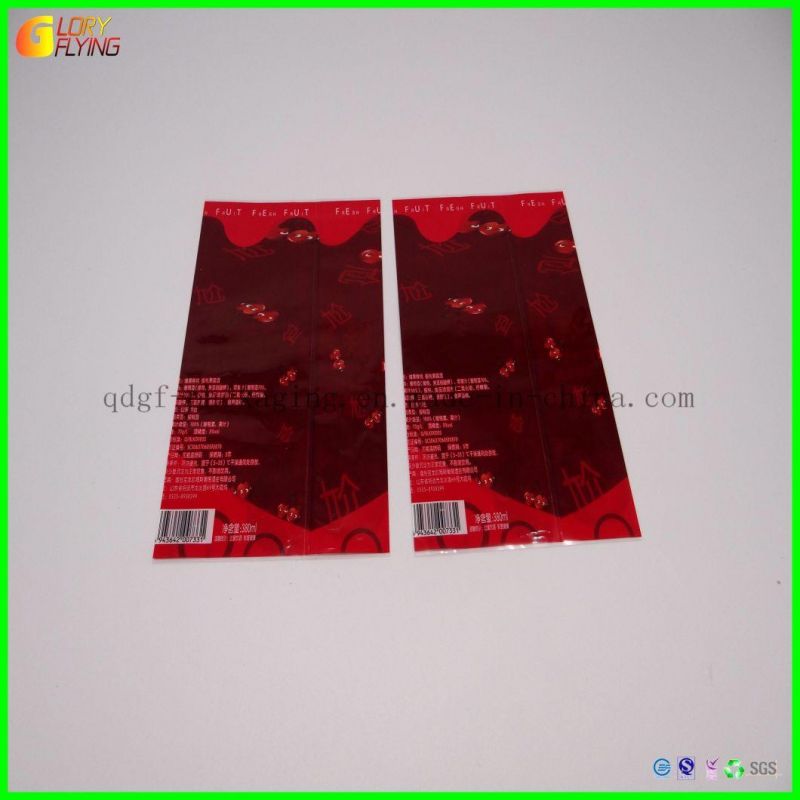 Custom Printing PVC Shrink Sleeve Label Plastic Shrink Film.