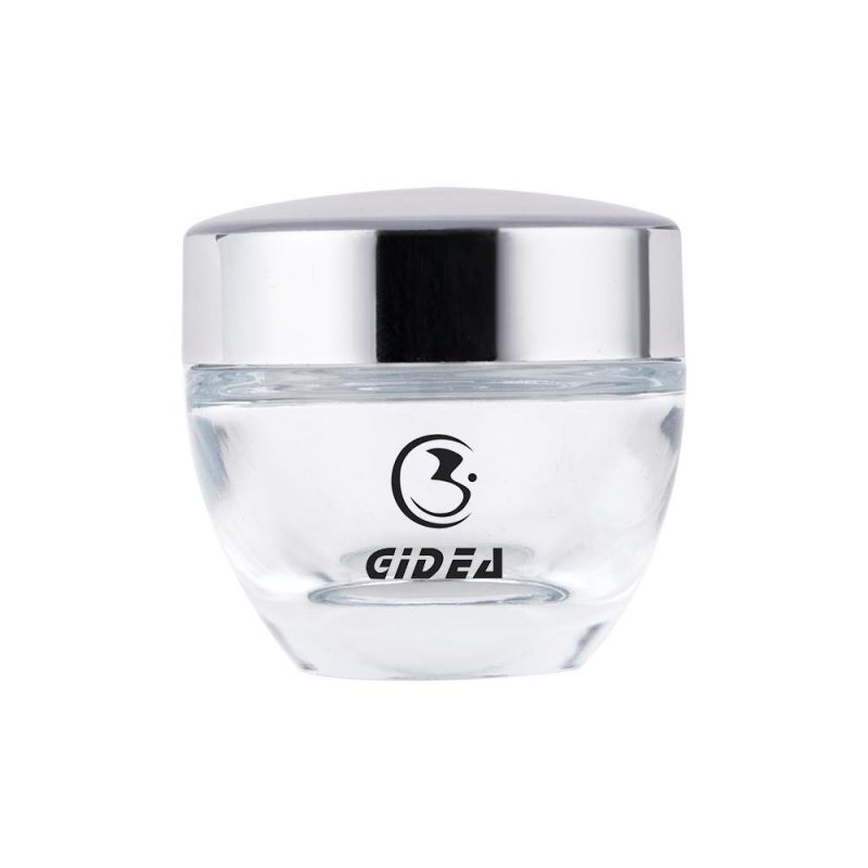 30g 50g Transparent Glass Round Cosmetic Cream Jar