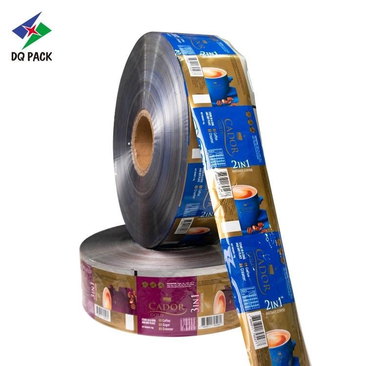 Custom Printed Roll Film for Coffee Packaging