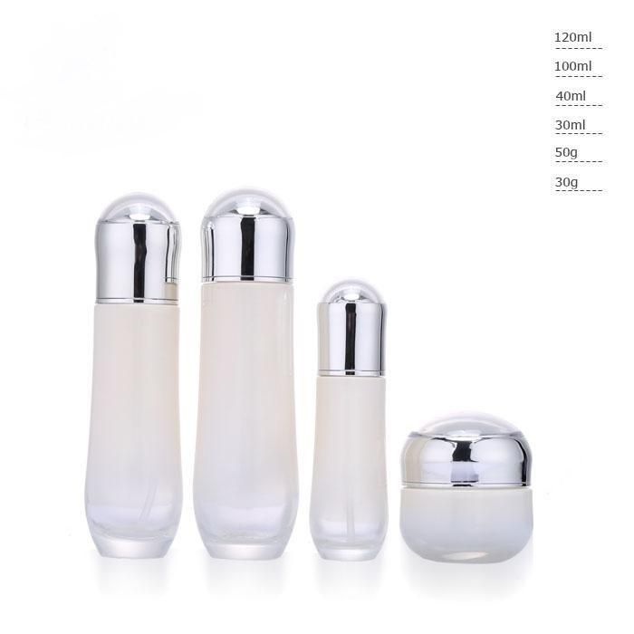 Ll26 2020 New Product China Supplier Cosmetic Packagingskin Cream Recycle Glass Spray Cosmetic Bottle Have Stock