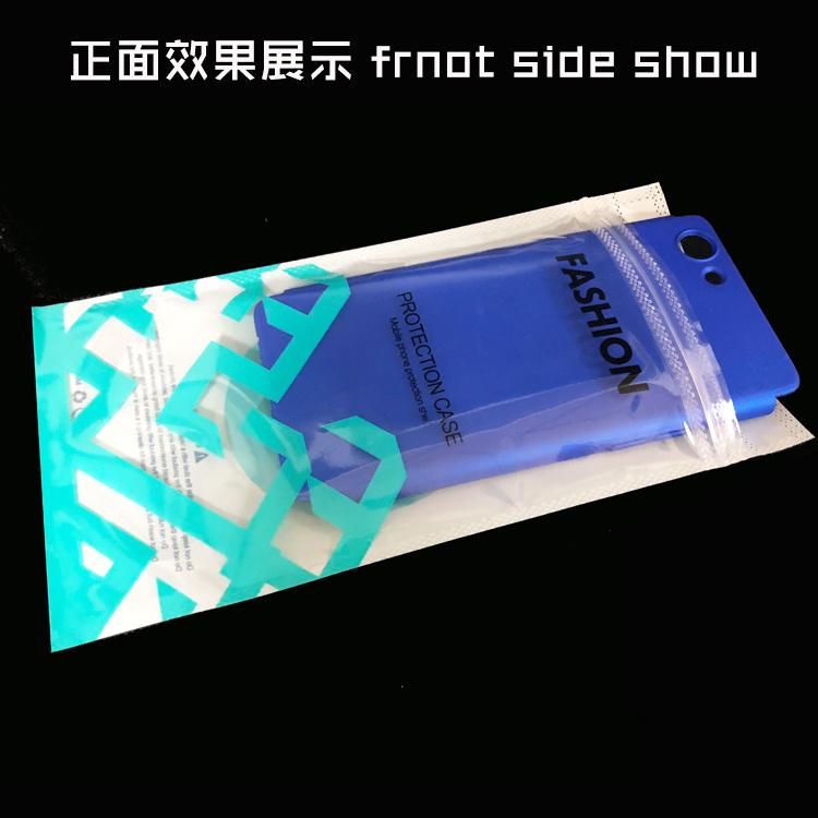 Waterproof Plastic Phone Case Mylar Resealable Packaging Ziplock Bag