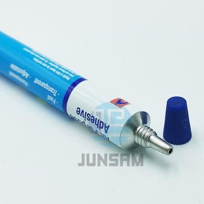 Elongated Nozzle Aluminum Tubes for Eye Ointment Packaging 100% Eco-Friendly