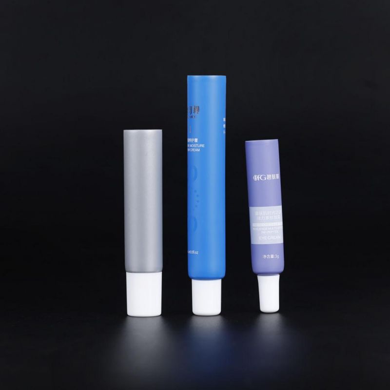 Custom Empty White Lid Clear Plastic Cosmetic Packaging Soft Squeeze Lip Gloss Tube Lip Tubes