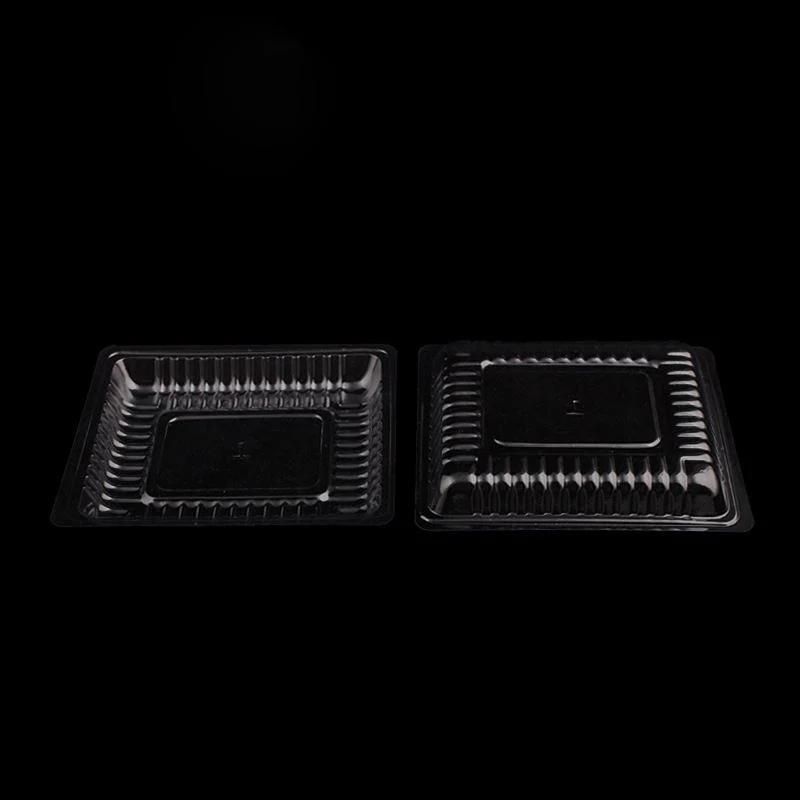 Disposable Plastic Vegetable Trays Transparent Pet Vegetable Fruit Container Packing tray