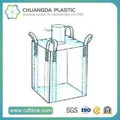 Top Circular Spout FIBC Big PP Woven Bulk Ton Bag