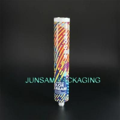 Cosmetic Aluminum Soft Tube with Plastic Inner Empty Collapsible Metal Packing Container