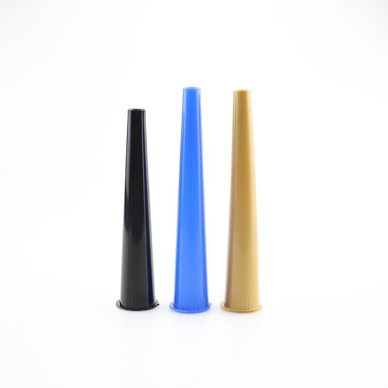 Cone Shape Dry Herb Flip Top Doob Plastic Joint Holder Pre Roll Containers Child Resistant Joint Tubes