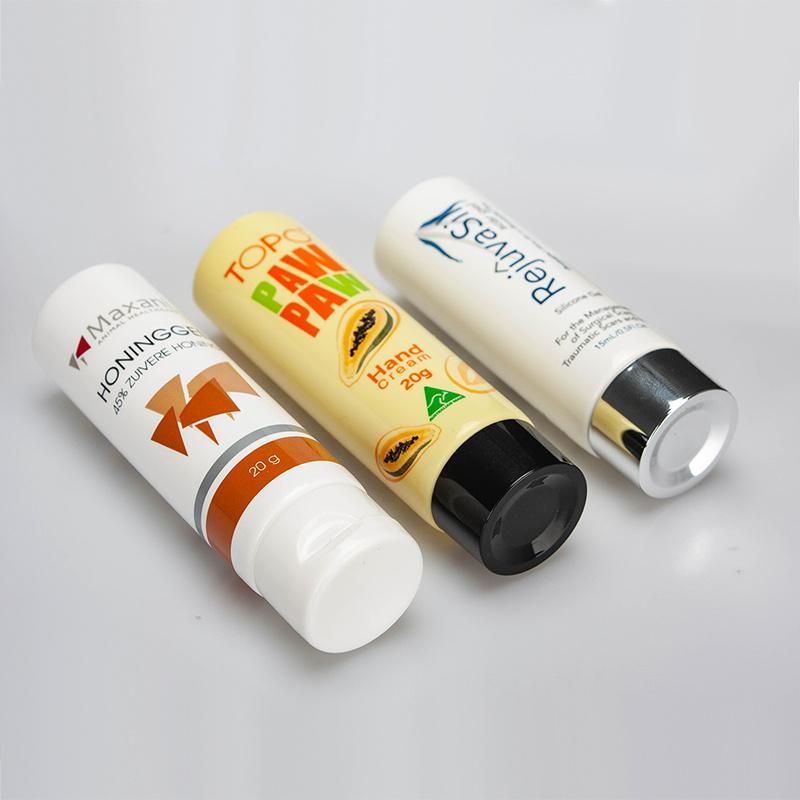 Body Lotion Plastic Soft Cosmetic Squeeze Packaging Tube