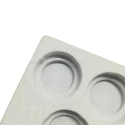 Luxury Cosmetic Insert Plastic Blister Flocking Tray