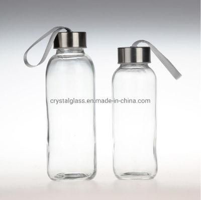 300ml 500ml Portable Spring Water Glass Bottle 750ml