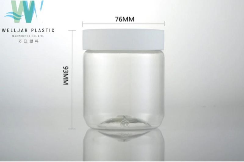 280g Packaging Bottle Pet Jar with PP Cap