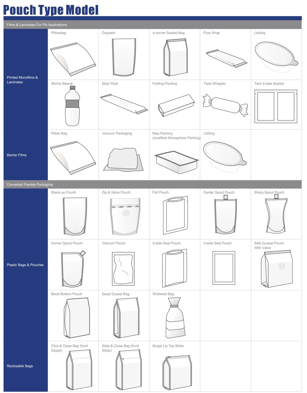 Customized Printed Food Packaging Microwavable High Barrier Sterilization Retort Pouch