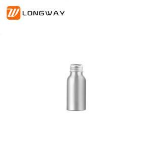 50ml Aluminum Bottle with Aluminum Cap for Packaging