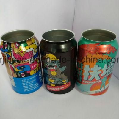 330 Ml Metal Packaging Aluminum Cans for Beer Beverage