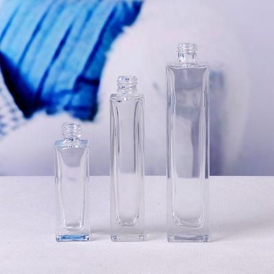 30ml Rectangle Shape Clear Empty Glass Perfume Bottle