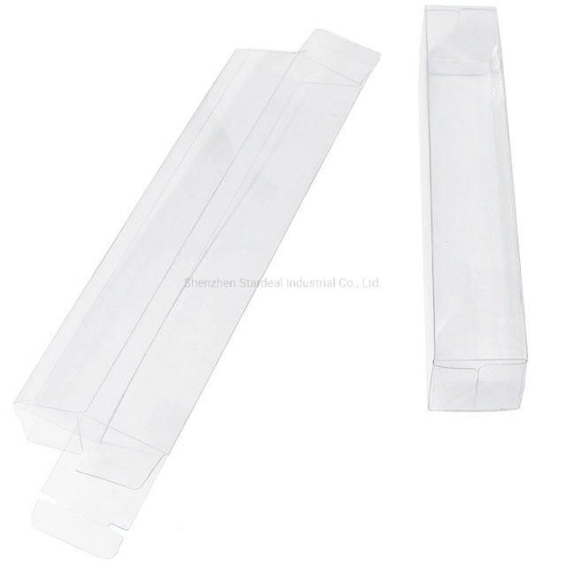 Disposable Small Clear Pet PVC Transparent Plastic Toy Packaging Box