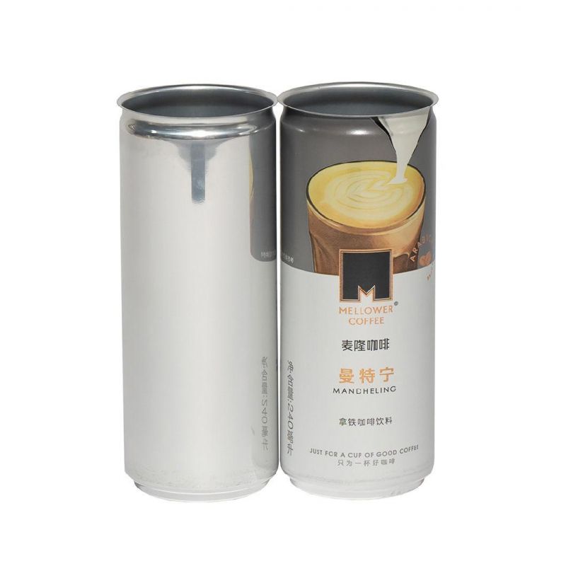 Slim 250ml Cans and 200 Lids for Cold Coffee