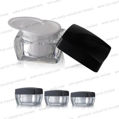Winpack Manufacturer Sell Cosmetic Cream Acrylic Jar for Facial Care Use