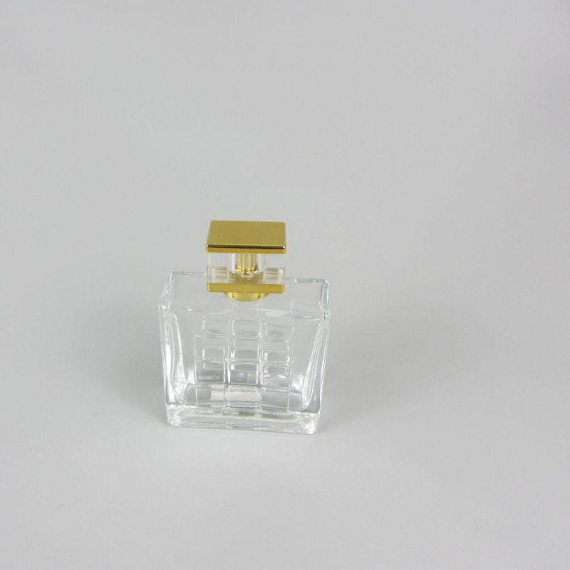 Empty Beautiful Clear Perfume Bottle with Mist Spray Pump