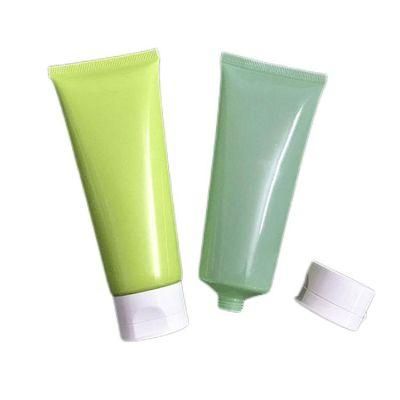 Factory Customized Skin Care Cream Plastic Tube Cosmetics Packaging Screen Printing with Screw Lip