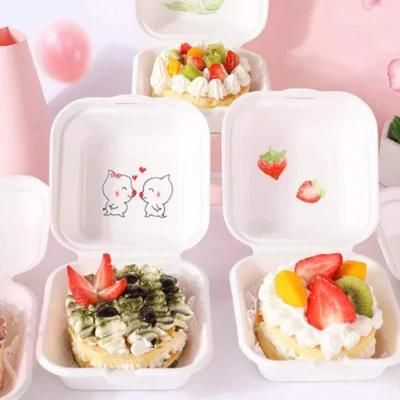 Disposable Burger Box Biodegradable Takeaway Food Container Box