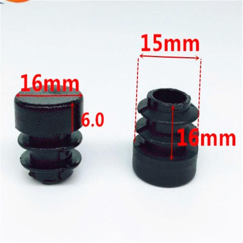 Square Plastic Plug with Thread Plug Spare Part of Office Equipment