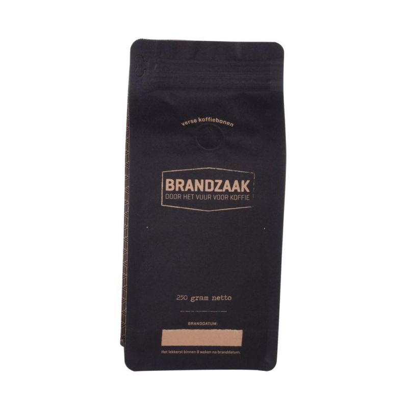 250g/500g/1kg Customized Style Flat Bottom Pouch for Coffee Bean