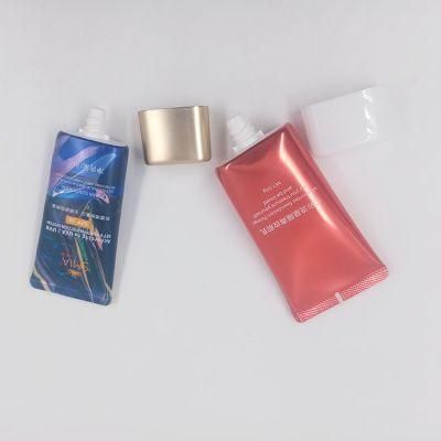 Plastic Flat Tube with Screw Cover for Cosmetic Packaging