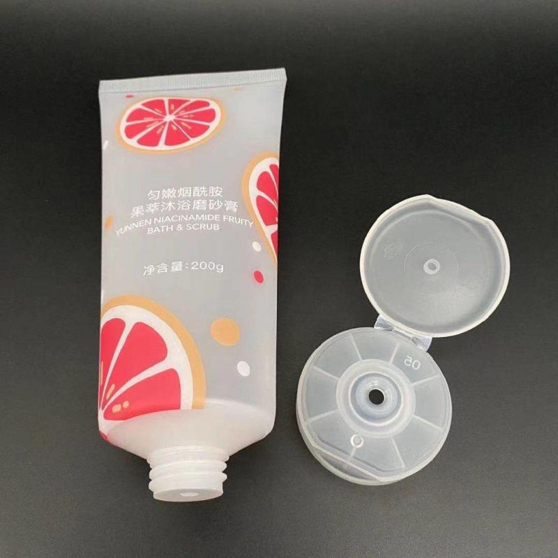 30mm Matte White Color Silk Printing Cosmetic Plastic Tube Packaging 30ml