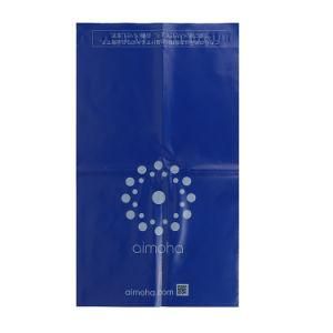 Custom Printing Blue Poly Mailer Bag with Self Sealing Adhesive Tape