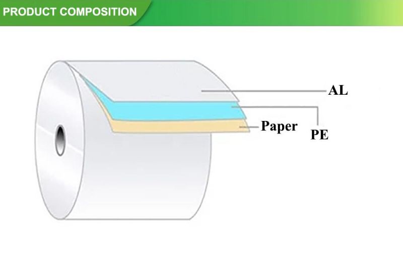 Food Aluminium Laminated Foil Wrapping Packaging Paper Chocolate