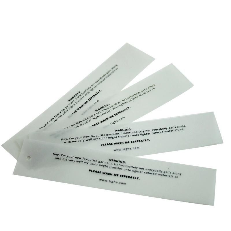 Good Quality Custom Garments Swing White Paper Hang Tag