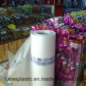 100% Biodegradable Supermarket Roll Plastic Food Bag