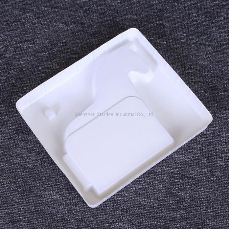 Customizable White Electronic Packaging Plastic Insert Blister Tray