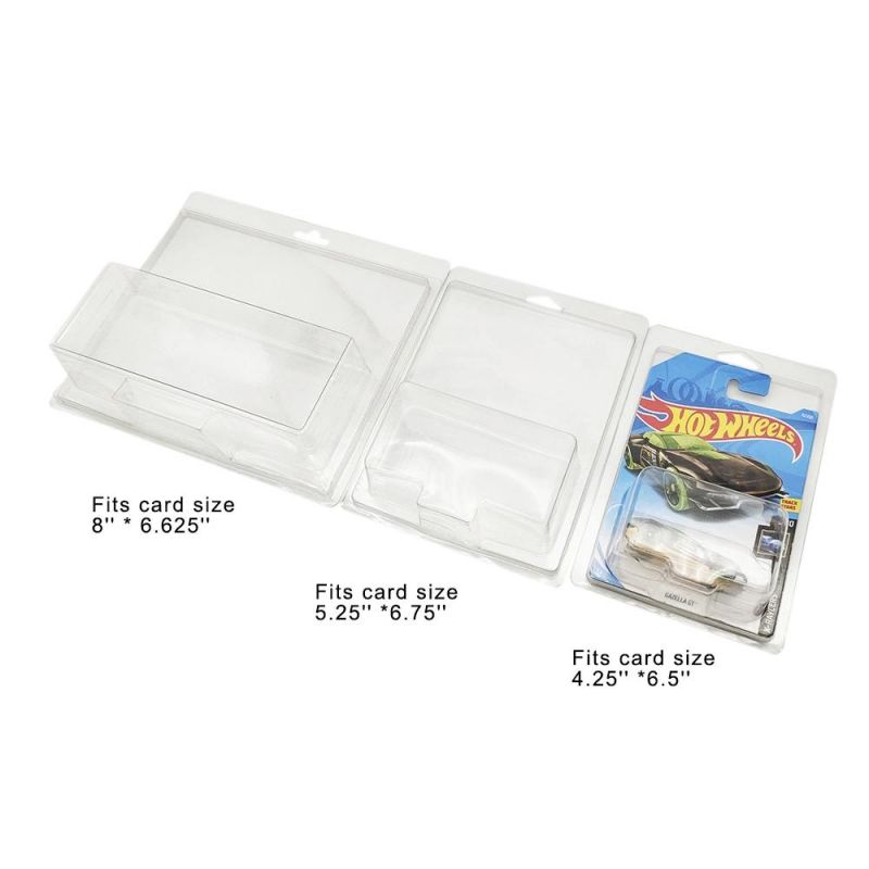 Clear Toy Car Clam Shell Blister Pack Hot Wheels Protector