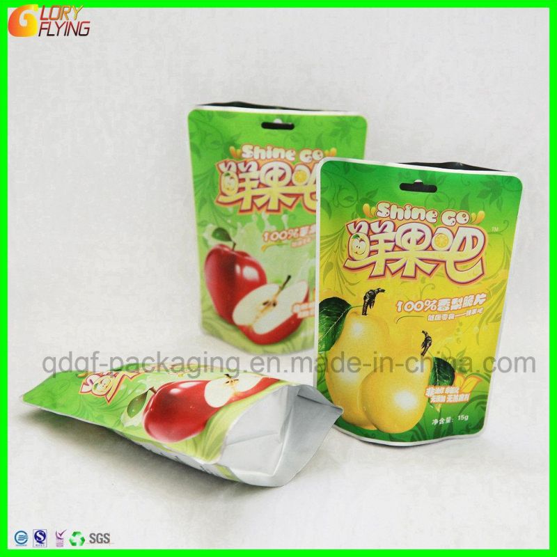 Aluminum Foil Stand up Zipper Plastic Bag for Nuts, Chocolate, Food Packaging