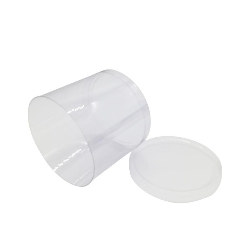 Customized PVC Pet Clear Plastic Cylinder Box