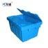 600*400*340mm Warehouse and Logistics Plastic Totes Stackable Plastic Moving Box