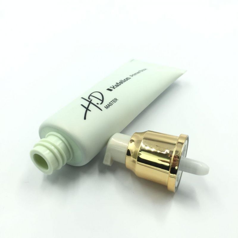 Eco Friendly Empty Cosmetic Plastic Soft Squeeze Eye Cream Eye Serum 10ml 15ml Airless Pump Sugarcane Skincare Cream Tube