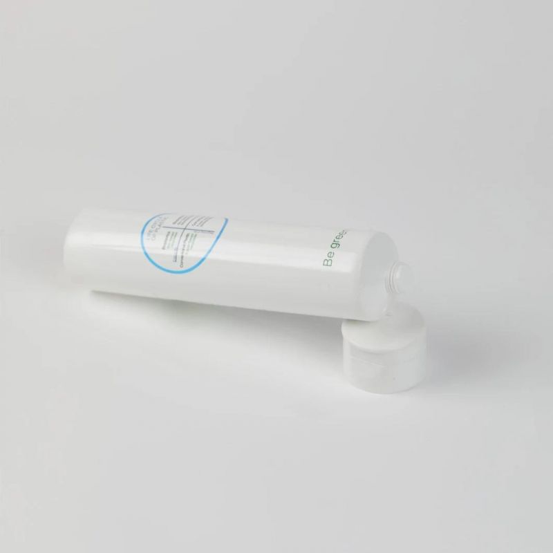 High Quality Recyclable Clear Conventional Plastic Soft Cosmetic Squeeze Tube Packaging