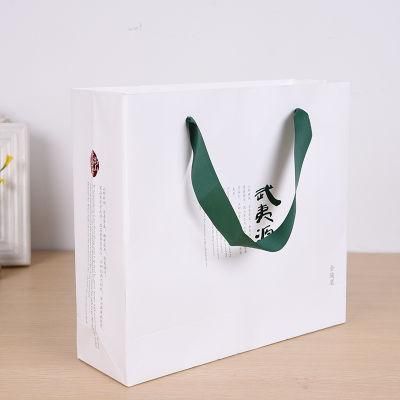 Luxury Gift Garnish Bag Custom Paper Packaging Clothing Shopping Bag Paper Bag