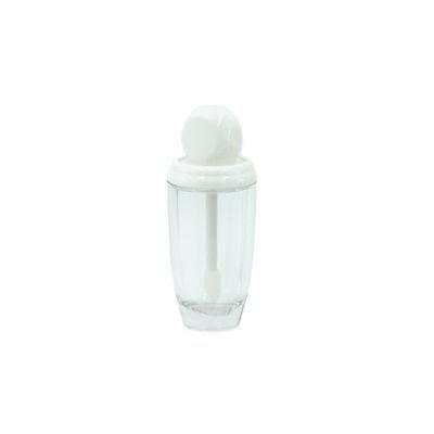 Wholesale Empty Customized Lipgloss Tubes Transparent Unique Shape Lip Gloss Container Liptint Bottle