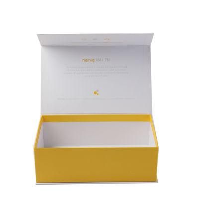 Foldable Easy Shipping Black Paper Box for Shoes Packaging