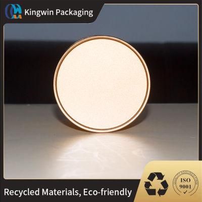 Round Box Plastic Lid Kraft Paper Box Customized Premium Airtight Packaging