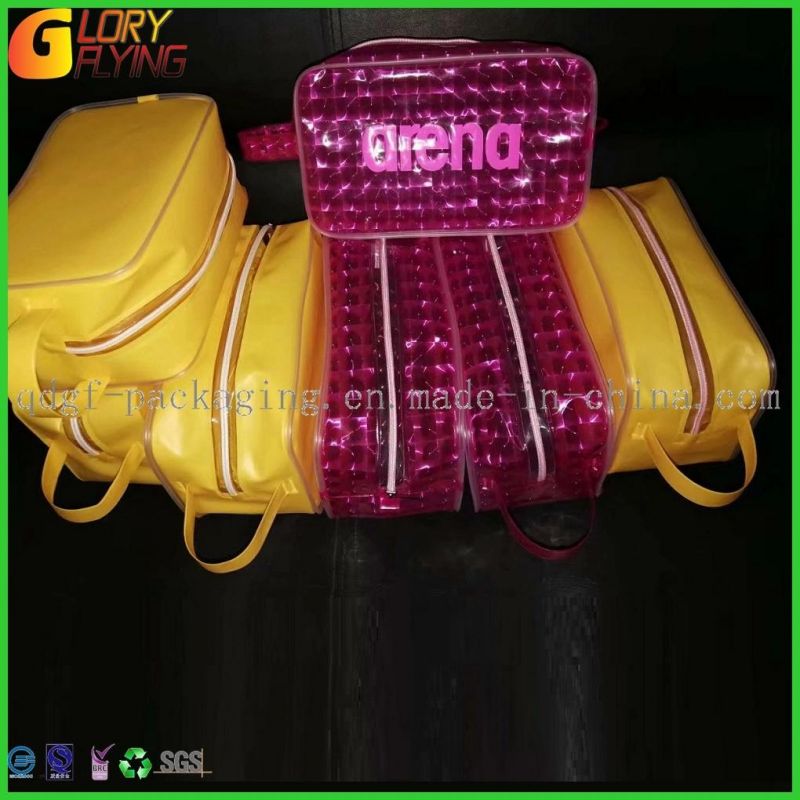 PVC Silder Zipper Packaging Bags with Design Artwork Printing/Commetic Plastic Bag