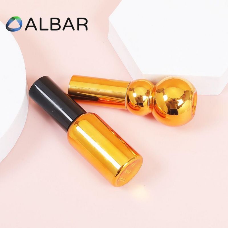 30ml Electroplated Gold Perfume Fragrance Glass Bottles with Spray Pumps