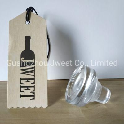 High Glint Glass Bottle Stopper Liquor Wine Glass Bottle Cap